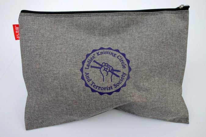 Ladies Knitting Circle Bag Design